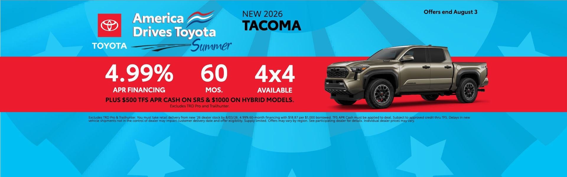 Toyota, Tacoma, APR